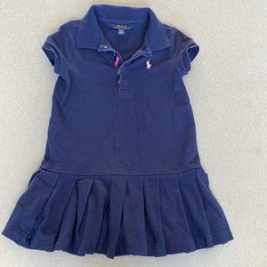 Polo Girls Navy Blue Dress